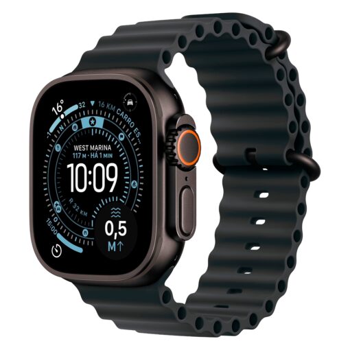 Apple Watch Ultra 3 Cel+gps 49mm Mf0j4lw/a Black W Black Ocean Band