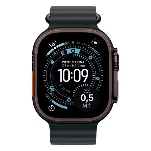 Alternative view of Apple Watch Ultra 3 Cel+gps 49mm Mf0j4lw/a Black W Black Ocean Band