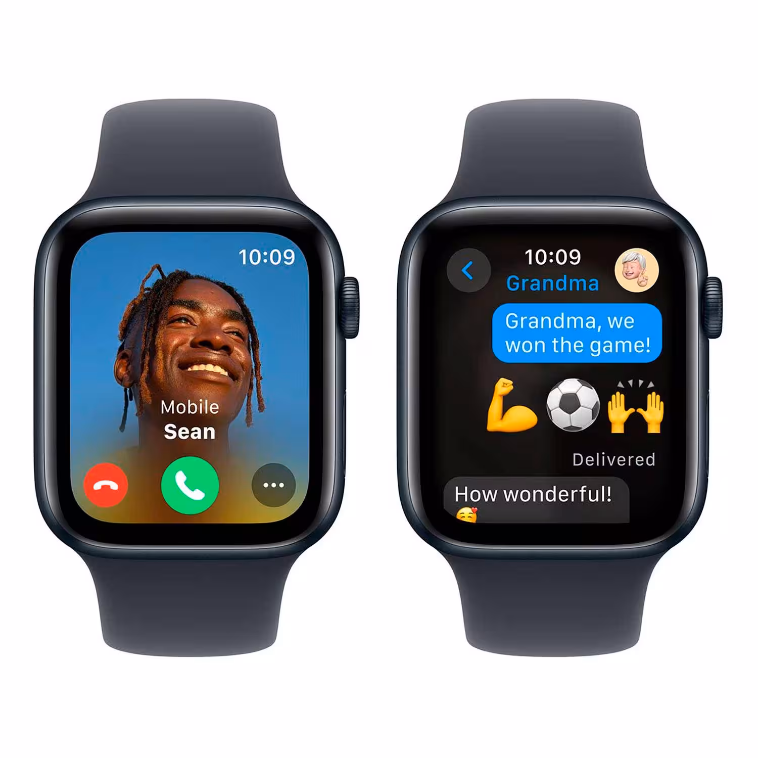 Apple Watch Se 2 2024 Mxej3hn/a Caja Aluminio 44mm Medianoche - Deportivo Medianoche S/m - Imagen 3
