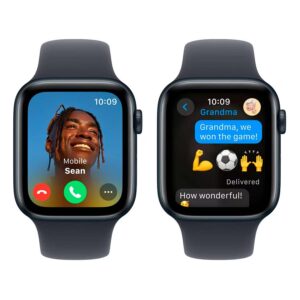Apple Watch Se 2 2024 Mxek3hn/a Caja Aluminio 44mm Medianoche - Deportivo Medianoche M/l - Imagen 4