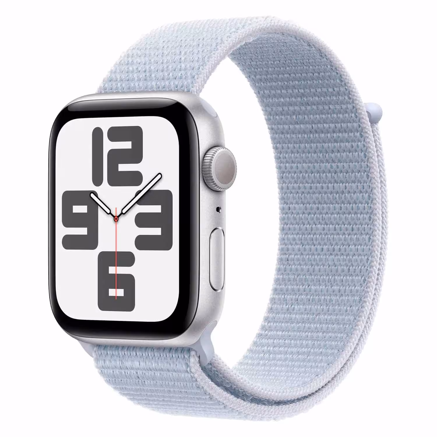 Apple Watch Se 2 2024 Mxet3hn/a Caja Alumínio 44mm Plata - Loop Deportivo Azul