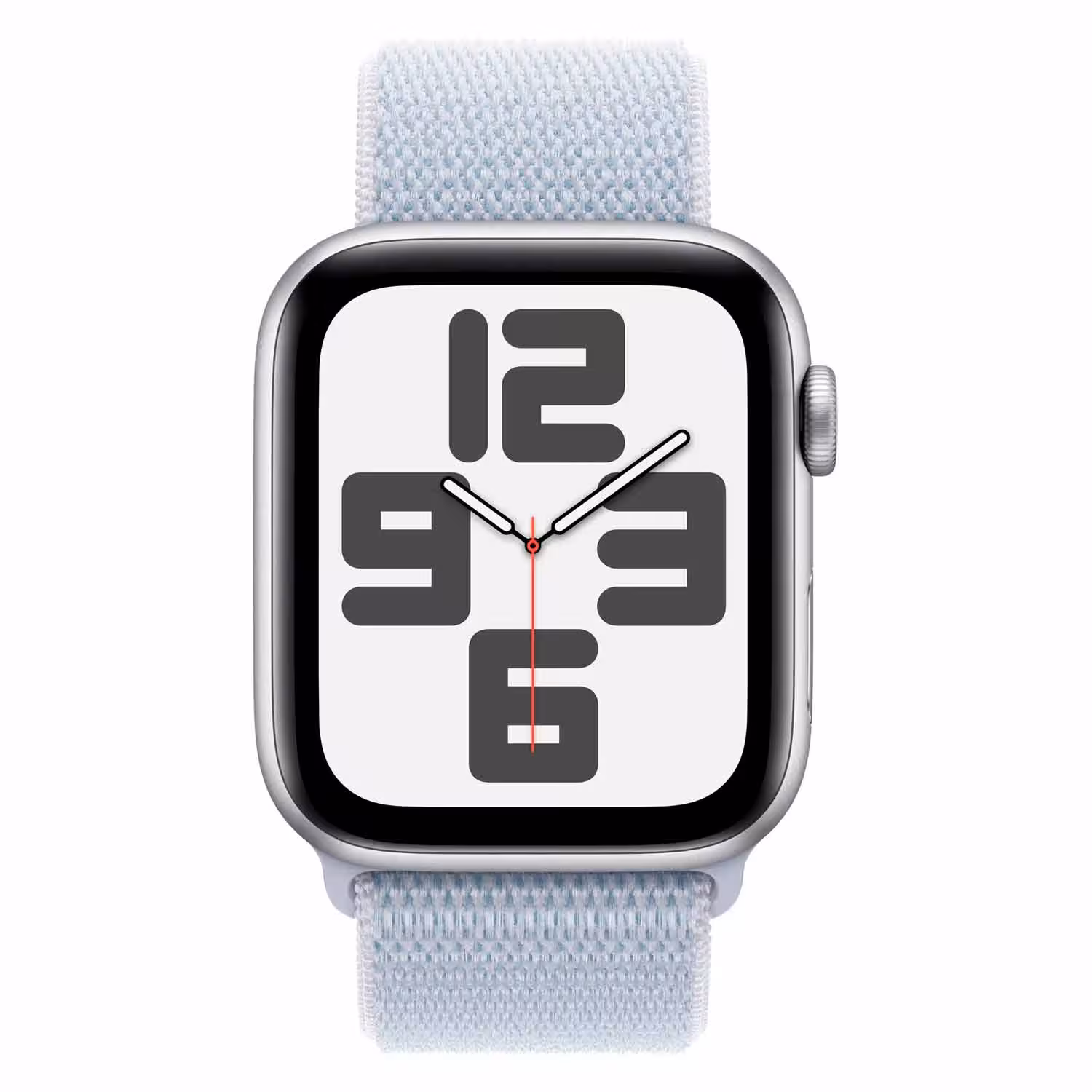 Alternative view of Apple Watch Se 2 2024 Mxet3hn/a Caja Alumínio 44mm Plata - Loop Deportivo Azul
