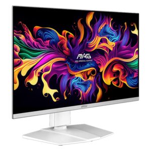 Monitor Gamer Msi Mag 272qpw 27" Wqhd 280hz Oled - Blanco - Imagen 3