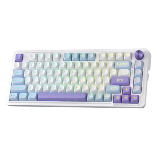 Alternative view of Teclado Redragon K673wbp Rgb Ucal Max White Blue Purple - Usa
