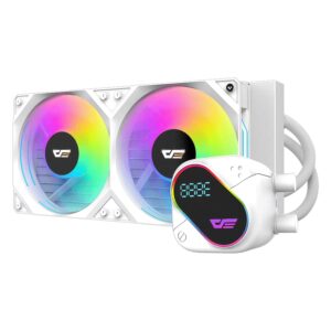 Water Cooler Cpu Darkflash De240 Explore White (c/display 2.88" Ips)