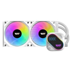 Water Cooler Cpu Darkflash De240 Explore White (c/display 2.88" Ips) - Imagen 3