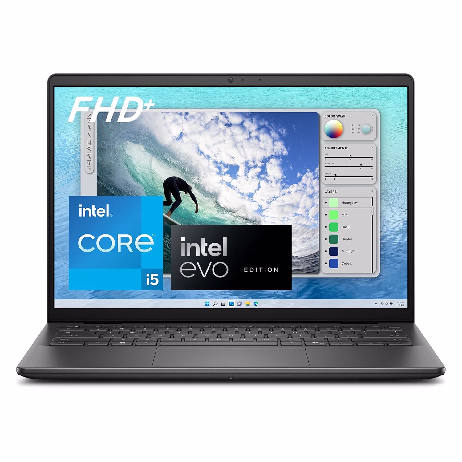 Notebook Dell I5440-5463blk I5-1334u 8gb/512gb Ssd/14"fhd+/w11 Black Cx.f