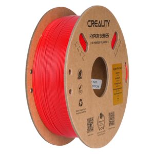 Filamento Creality Hyper-pla 2kg 1.75mm Para Impresora 3d - Rojo Y Gris - Imagen 3