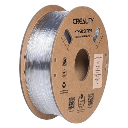 Filamento Creality Hyper-pc 1kg 1.75mm Para Impresora 3d - Transparente