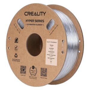 Filamento Creality Hyper-pc 1kg 1.75mm Para Impresora 3d - Transparente - Imagen 4