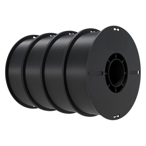 Filamento Creality Ender-pla 4kg 1.75mm Para Impresora 3d - Negro