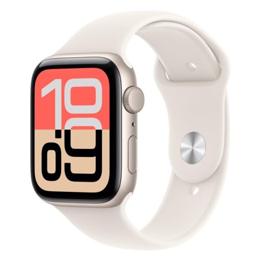 APPLE WATCH SE 3 GPS 44MM MEHJ4LW/A STARLIGHT SPORT BAND M/L *2025*
