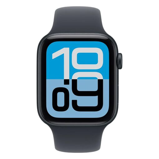 Alternative view of Apple Watch SE 3 2025 MEH94LW/A Caja Aluminio 40mm Medianoche - Deportivo Medianoche S/M