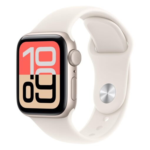 Apple Watch Se 3 2025 Meh34lw/a Caja Aluminio 40mm Starlight - Deportivo Starlight S/m