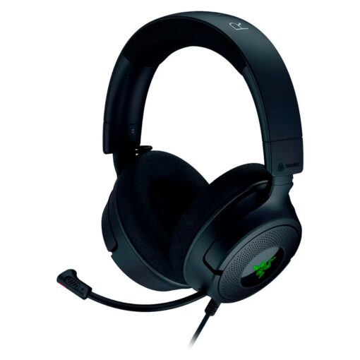 Headset Gamer Razer Kraken V4 X RZ04-05180100-R3U1 USB-C RGB - Negro