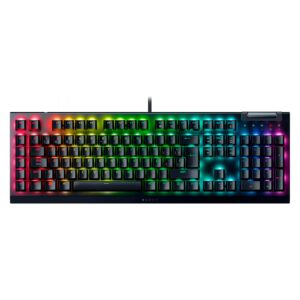 Teclado Gamer Razer Blackwidow V4 X RZ03-04702800-R311 RGB Switch Yellow - Negro