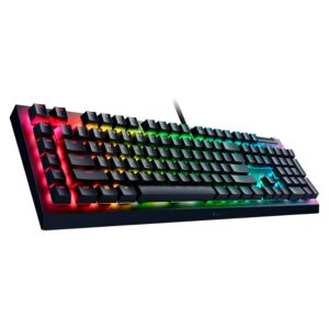 Teclado Gamer Razer Blackwidow V4 X RZ03-04702800-R311 RGB Switch Yellow - Negro - Imagen 3