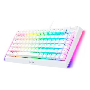 Teclado Gamer Razer Blackwidow V4 Rz03-05001700-r3m1 Rgb Layout 75% - Blanco - Imagen 4