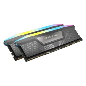 Memoria Ram Corsair Vengeance Gray Rgb Ddr5 - Cmhlekit2g-d5 (kit 2 Módulos Estético) - Imagen 2