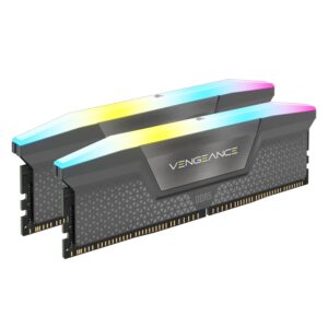 Memoria Ram Corsair Vengeance Gray Rgb Ddr5 - Cmhlekit2g-d5 (kit 2 Módulos Estético) - Imagen 4