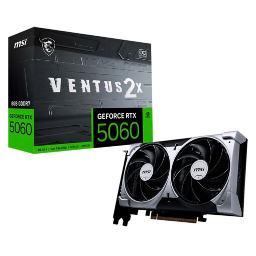 Tarjeta De Video Msi Ventus 2x Oc Nvidia Geforce Rtx-5060 8gb Gddr7 - V537-033