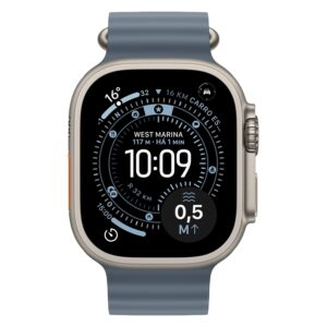 Apple Watch Ultra 3 MEWH4LW/A Celular + GPS Caja Titanio Natural 49mm - Océano Azul Áncora - Imagen 2