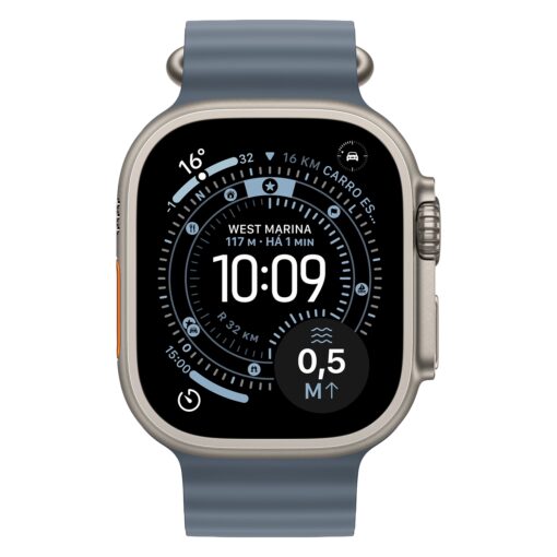 Alternative view of Apple Watch Ultra 3 MEWH4LW/A Celular + GPS Caja Titanio Natural 49mm - Océano Azul Áncora