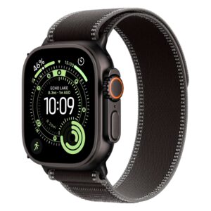Apple Watch Ultra 3 Mf1h4lw/a Celular + Gps Caja Titanio Negro 49mm - Loop Trail Negro M/l