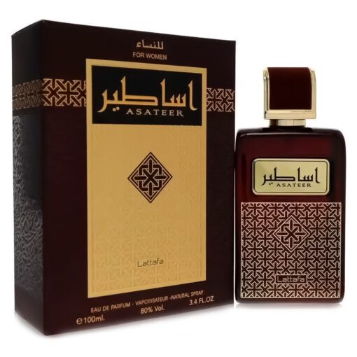 Perfume Lattafa Asateer Eau De Parfum Femenino 100ml