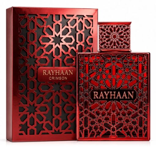 Perfume Rayhaan Crimson Eau de Parfum Masculino 100ml