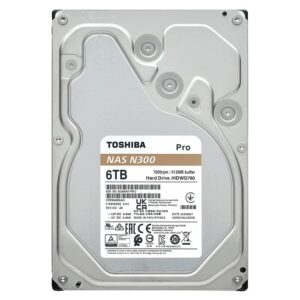Hd Toshiba N300 Pro Nas 6tb 3.5" Sata 3 7200prm - Hdwg760xzstb - Imagen 2