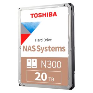 Hd Toshiba N300 Nas 20tb 3.5" Sata 3 7200prm - Hdwg62axzsta