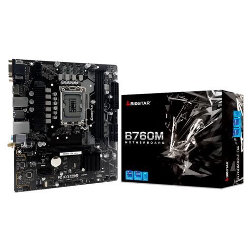 Placa Madre Biostar Z690mx2-e D4 Ddr4 Socket Lga 1700 Chipset Z690 Micro Atx