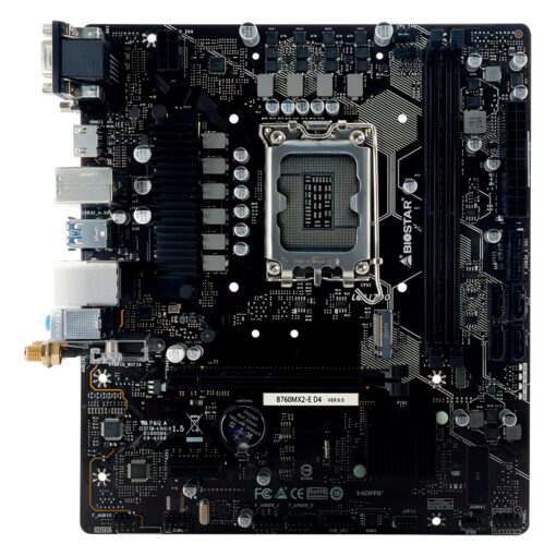 Alternative view of Placa Madre Biostar Z690mx2-e D4 Ddr4 Socket Lga 1700 Chipset Z690 Micro Atx