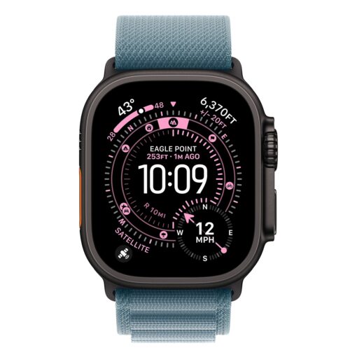Alternative view of Apple Watch Ultra 3 Cel+gps 49mm Mf254lw/a Black W Blue Alpine Loop M