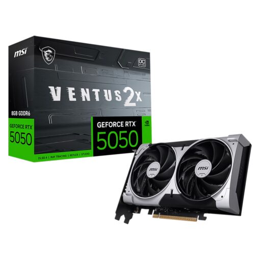 Tarjeta De Video Msi Ventus 2x Oc Nvidia Geforce Rtx-5050 8gb Gddr6 - 912-v538