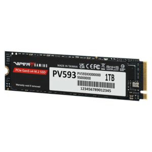 Ssd M.2 Patriot Pv593 1tb Nvme Pcie Gen5 - Pv593p1tbm28h - Imagen 2