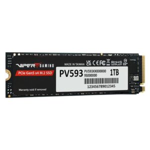 Ssd M.2 Patriot Pv593 1tb Nvme Pcie Gen5 - Pv593p1tbm28h - Imagen 3