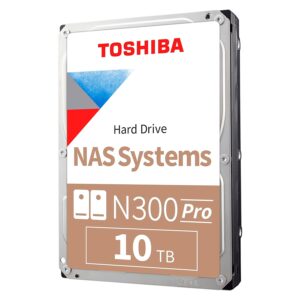 Hd Toshiba N300 Nas 10tb 3.5" Sata 3 7200prm - Hdwg71axzstb