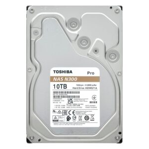 Hd Toshiba N300 Nas 10tb 3.5" Sata 3 7200prm - Hdwg71axzstb - Imagen 2