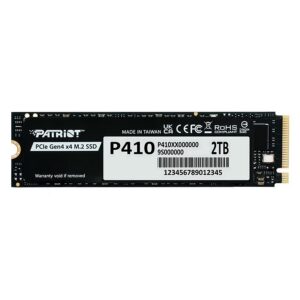 Ssd M.2 Patriot P410 2tb Nvme Pcie Gen4 - P410p2tbm28h