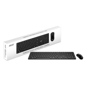 Kit Teclado Y Mouse Msi Forge K210 S11-43ce202-y92 Inalámbrico - Negro - Imagen 4