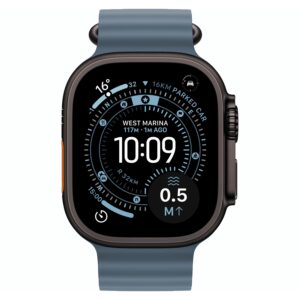 Apple Watch Ultra 3 Mf254lw/a Celular + Gps Caja Titanio Negro 49mm - Océano Azul - Imagen 2