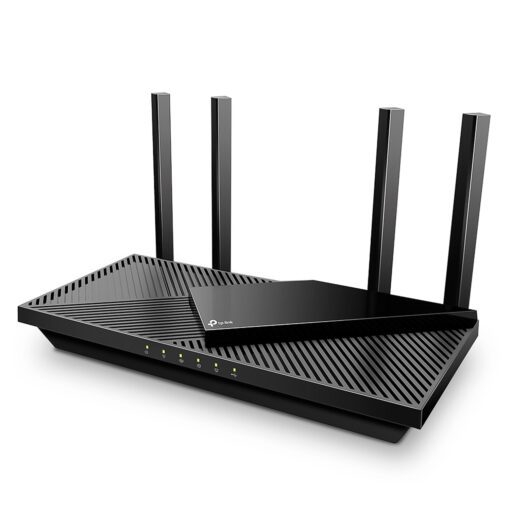 Alternative view of Enrutador TP-Link Archer AX55 Pro Wi-Fi 6 Dual Band AX3000 5 GHz 2402 Mbps - Negro