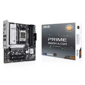 Placa Madre Asus Prime B840M-A-CSM Socket AM5 Chipset AMD B840 DDR5 ATX