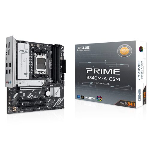 Placa Madre Asus Prime B840M-A-CSM Socket AM5 Chipset AMD B840 DDR5 ATX