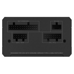 Fonte Corsair Rm650e Cp-9020302-na Atx 650w 80 Plus Gold Full Modular - Negro - Imagen 4
