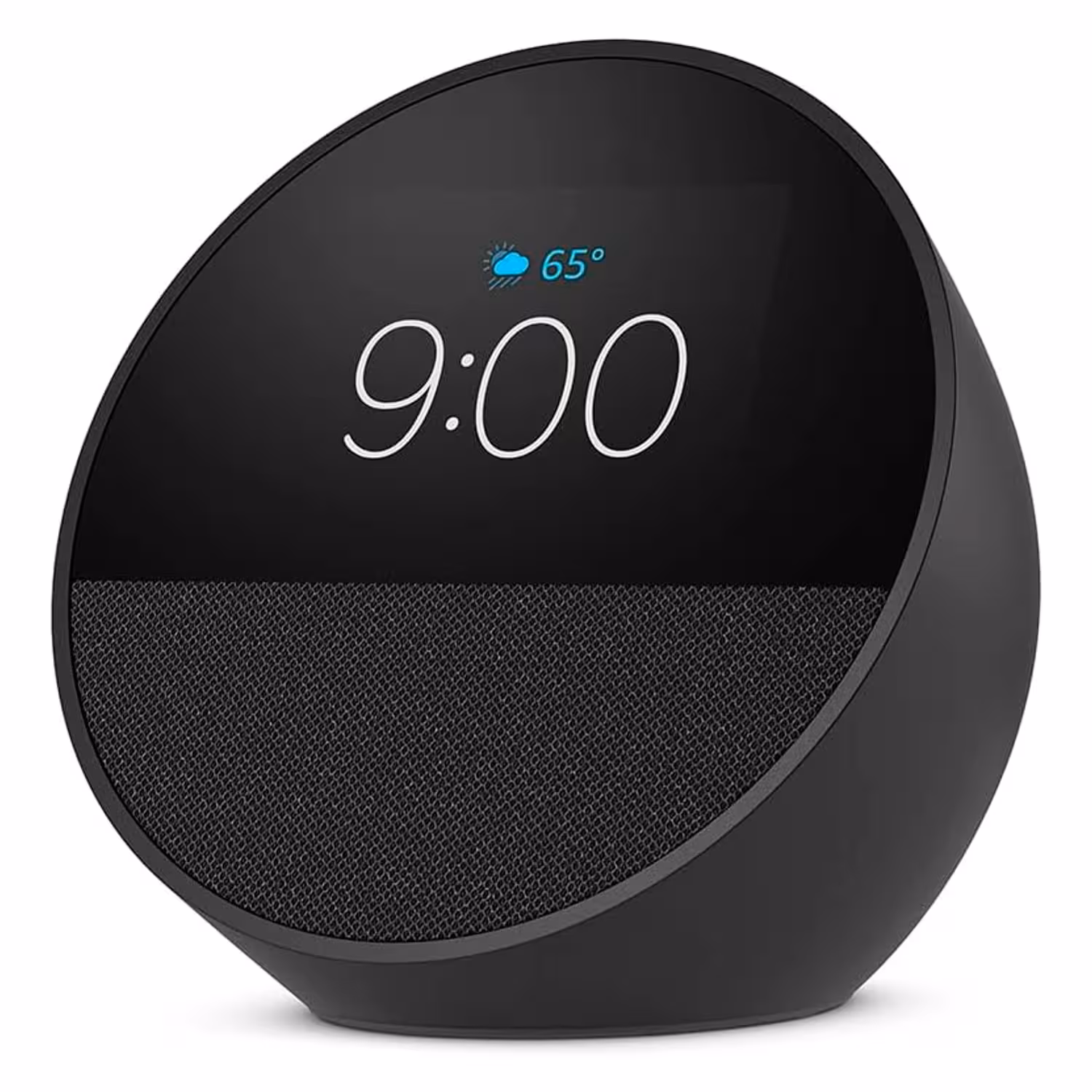 Amazon Echo Spot 2024 Alexa Smart Alarm Clock - Negro (caja Dañada)