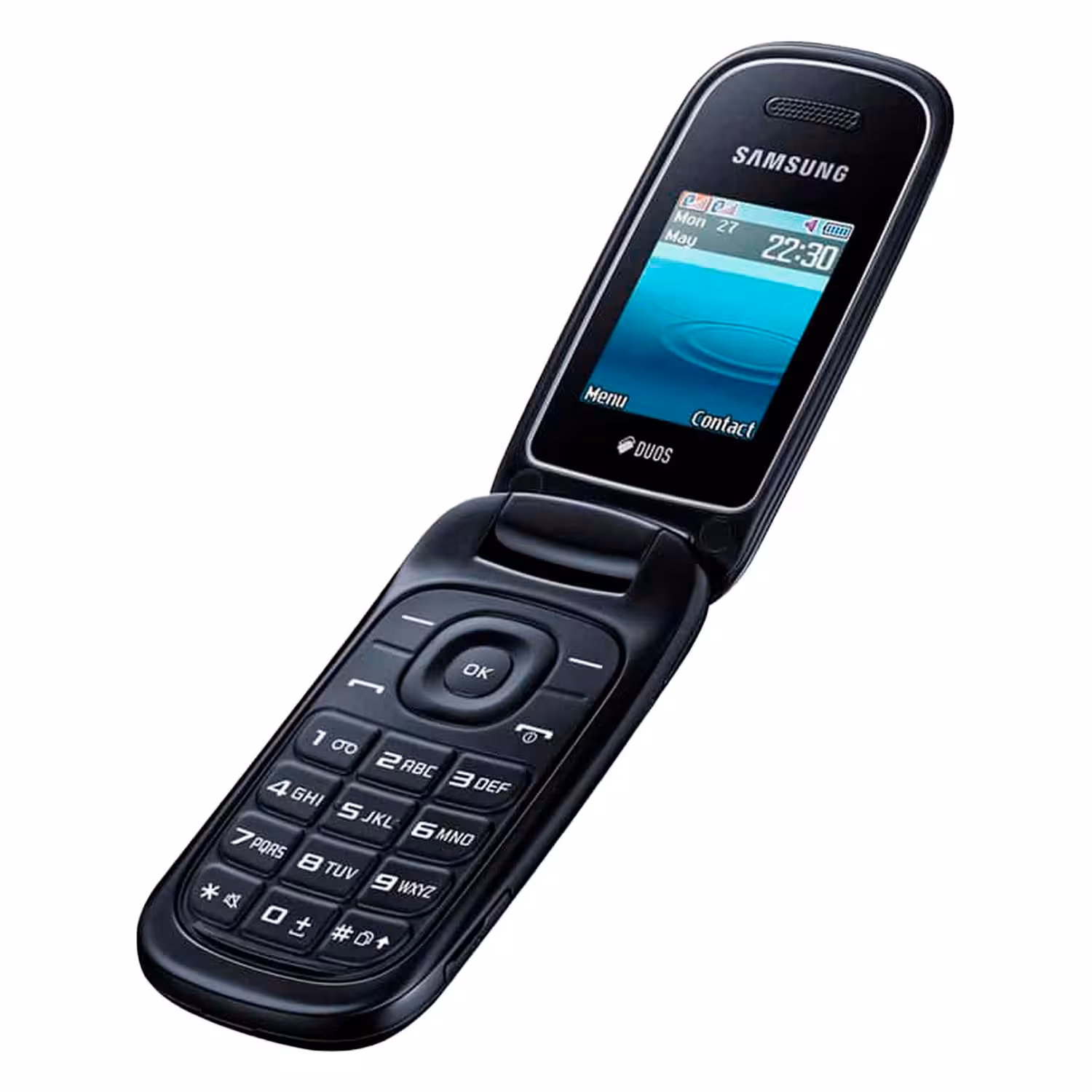 Alternative view of Smartphone Samsung Flip E1272 Dual Sim Pantalla 1.77" - Negro (sem Caja)