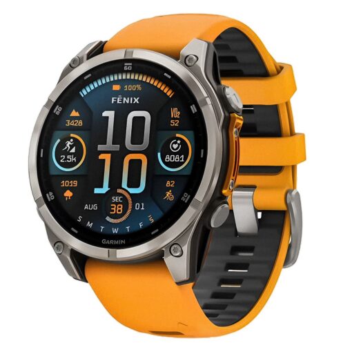 Smartwatch Garmin Fénix 8 010-02904-10 47mm - Naranja
